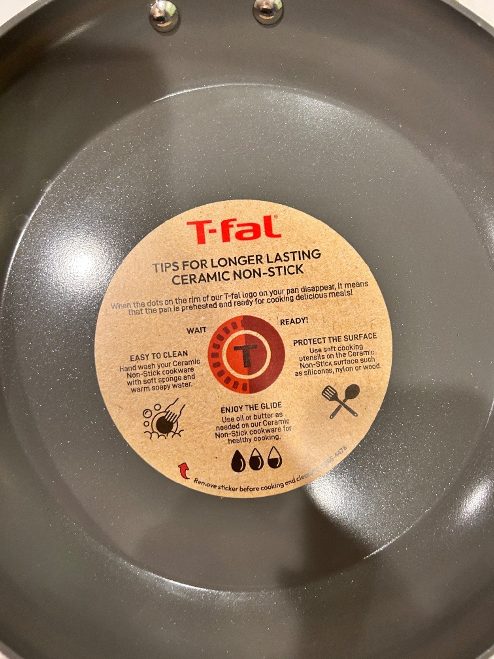 Brand New 12" T-Fal Ceramic Non-stick Frying Pan